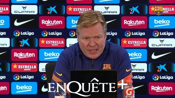 BARÇA Koeman remonté après le calendrier EnQuete