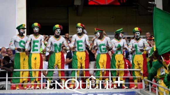 Grand drapeau du Sénégal pour supporter Les lions CAN 2021